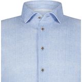 Blue Industry - Gemêleerd Overhemd - Blauw - Ademend - Katoen