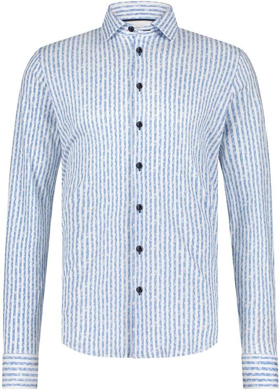 Blue Industry Het basic gestreepte overhemd |