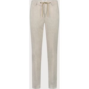 Blue Industry - Perfect Fit Piqué Chino - Blauw - Piqué-stof