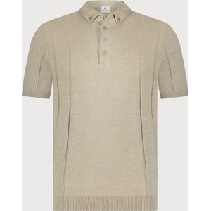 Blue Industry - Polo Heren - Korte Mouw - Blauw - Katoen