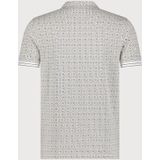 Blue Industry - Microprint Polo - Blauw - Katoenblend