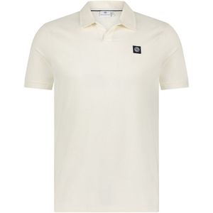 Blue Industry - Polo - Crème - Katoen