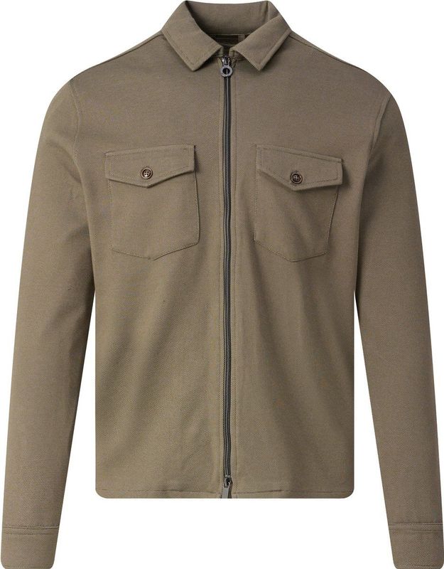 Blue Industry - Jersey Overshirt - Blauw - 3D Jersey - Relaxed Fit