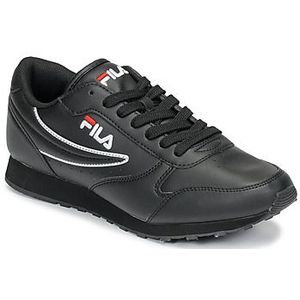 Fila, Schoenen, Heren, Zwart, 42 EU, Klassieke veterschoenen met contrasterende details