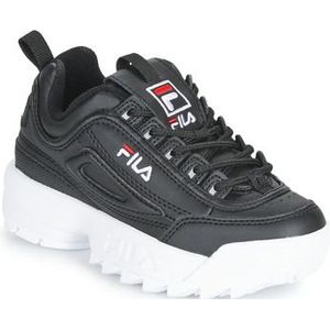 FILA Unisex Disruptor Kids Sneakers voor kinderen, zwart, 38 EU