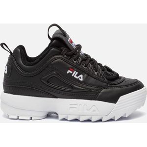 Fila - Disruptor - Sneakers - Wit - Leer - Profielzolen - Ronde Neus