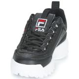 Fila Disruptor Sneakers zwart Pu - Dames - Maat 39