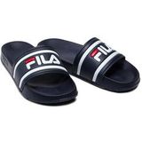 Fila - Morro Bay Slipper 2.0 - Blauwe Badslippers - Synthetisch Leder - Textiel Voering