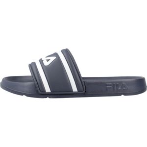Fila - Morro Bay Slipper 2.0 - Blauwe Badslippers - Synthetisch Leder - Textiel Voering