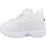 Fila - Disruptor E - Sneakers - Wit - Lederlook - Uitneembaar Voetbed