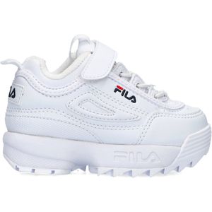 Fila - Disruptor E - Sneakers - Wit - Lederlook - Uitneembaar Voetbed