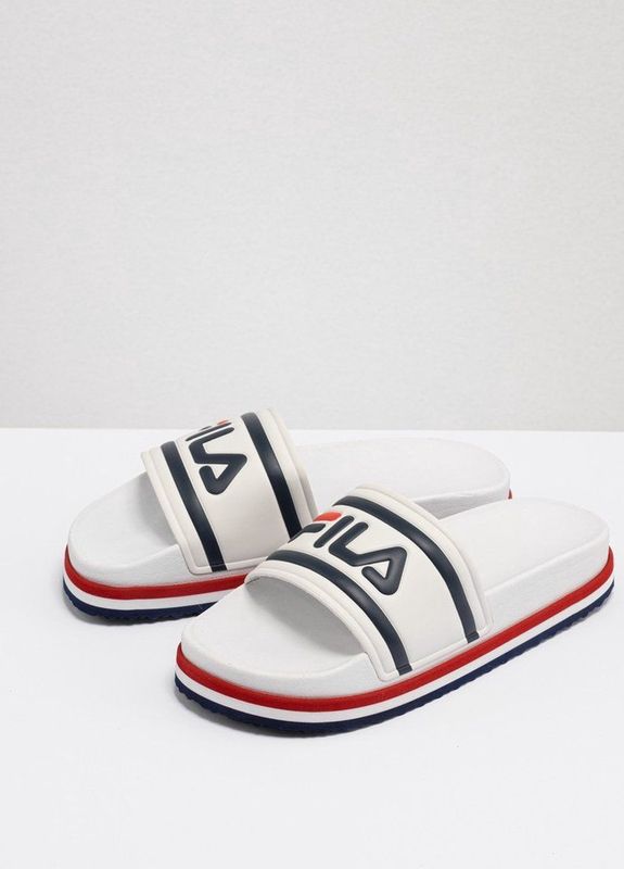 FILA Muiltjes 'Morro Bay Zeppa'  navy / zwart / wit