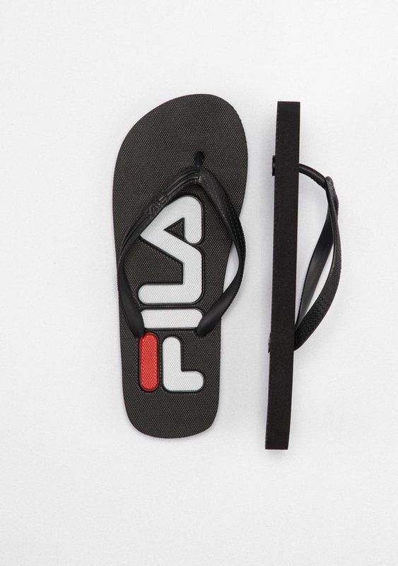 Fila - Troy - Vrouwenslippers - Zwart - Kunststof