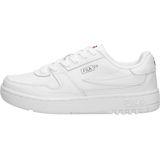 Sneakers - Ventuno - Gevoerd - Leer - Logoprint - Ronde Neus