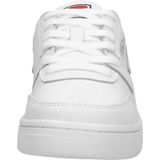 Sneakers - Ventuno - Gevoerd - Leer - Logoprint - Ronde Neus