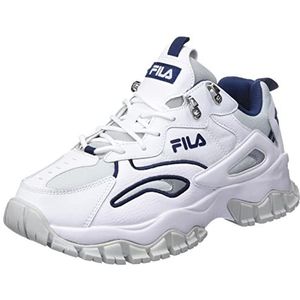 FILA Ray Tracer Tr2 Sneakers voor heren, Wit Fila Navy, 46 EU