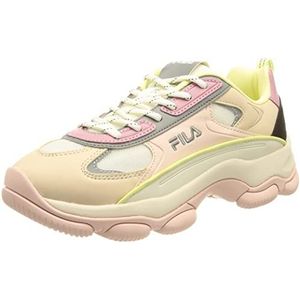 FILA Strada Lucid Wmn Sneakers voor dames, Oyster Gray Peach Whip, 42 EU