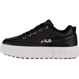 Fila - Sandblast L - Damestrainers - Hoge Trainer - Leren Bovenwerk