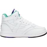 Fila - Witte Veterschoenen - Dames - Leer - Met Contrasterende Accenten