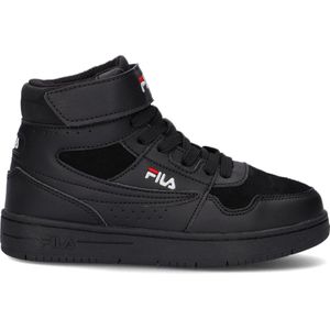 Fila Arcade Velcro Mid Kids Hoge sneakers - Leren Sneaker - Jongens - Zwart - Maat 30