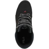 Alpha - Veterboots - Gevoerd - Leer - Logoprint - Ronde Neus