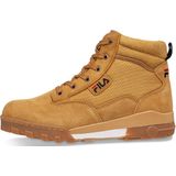 Grunge - Veterboots - Zwart - Leer/Textiel/Suède