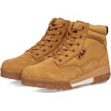 Grunge - Veterboots - Zwart - Leer/Textiel/Suède