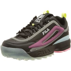 FILA Disruptor Logo Wmn Sneakers voor dames, zwart, 37 EU