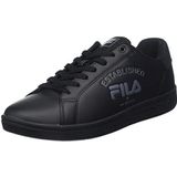 FILA Crosscourt 2 NT Logo Sneakers voor heren, zwart-zwart, 42 EU