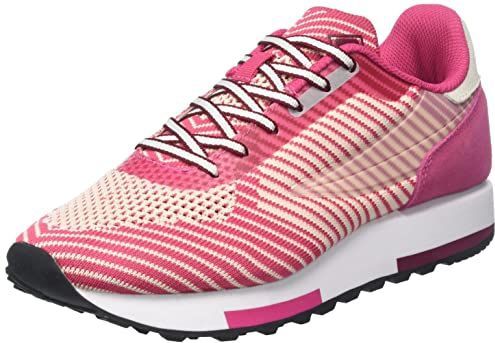 RETRONIQUE - Sneakers - Color-Blocking - Suède - Platte Hak