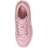 Fila - Sneakers - Wit - Leer en Synthetisch - Platte Veters