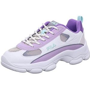 FILA Dames Strada Lucid wmn Sneakers White-Fair Orchid, 40 EU