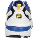 FILA CR-CW02 RAY Tracer Kids Sneaker, White-Lapis Blue, 33 EU