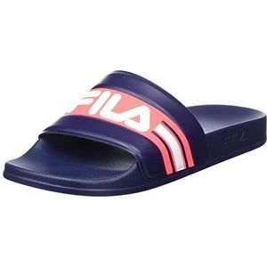 Fila - Dames Schoenen - Blauw - Synthetisch - Comfortabele Slippers