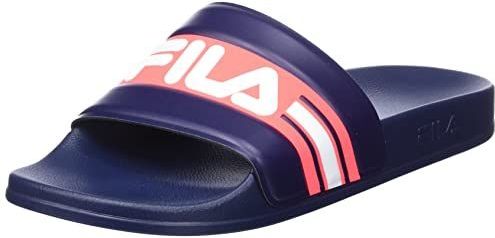 Fila - Dames Schoenen - Blauw - Synthetisch - Comfortabele Slippers