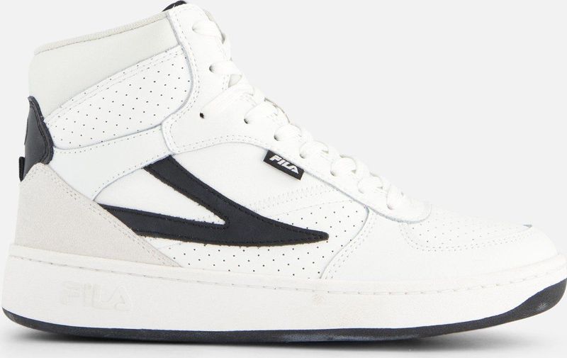 Sneakers - Sevaro - Hoog - Effen - Leer - Snoersluiting - Platte Hak