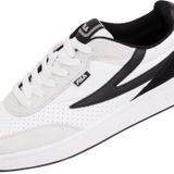 Sneakers - Color-Blocking - Leer - Snoersluiting - Ronde Neus