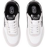 Sneakers - Color-Blocking - Leer - Snoersluiting - Ronde Neus