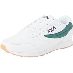 FILA Heren Orbit Sneaker, White-Sea Moss, 41 EU, White Sea Moss, 41 EU