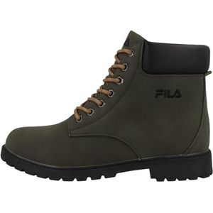 Fila, Schoenen, Heren, Groen, 42 EU, Groene Herenlaars Veters Geborduurd