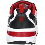 FILA Unisex Cr-cw02 Ray Tracer Teens Sneakers voor kinderen, Black White Fila Red, 39 EU