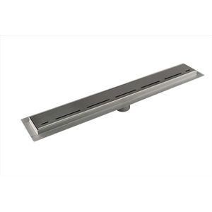 CityLine douchegoot - RVS - 100cm - Onderuitloop - Row