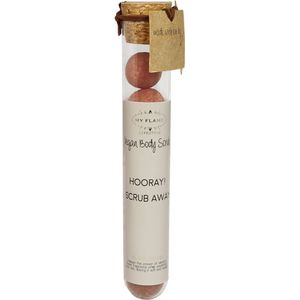 MY FLAME - Vegan Body Scrub Balls - 7 Scrub Balls - 100% Vegan