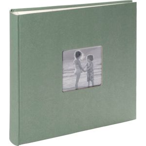 SecaDesign Fotoalbum Vita groen - 30x30 - 100 pagina’s - Fotoboek plakboek