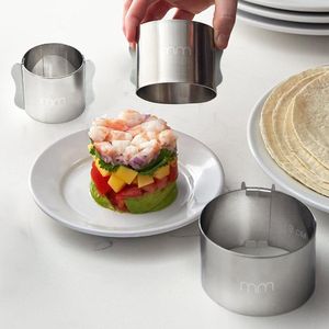 Kookringen - Verstelbaar - RVS - Set van 3