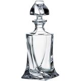 MikaMax - Twisted Whiskey Karaf - Whiskey Set - Incl. 2 Glazen en Whisky Stones - Inhoud 1L