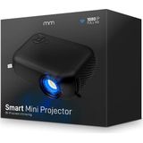 MikaMax Smart Mini Projector - Mini Beamer - Met ingebouwde Speaker - Verbindt met - WiFi - HDMI - SD kaart - Audio Jack