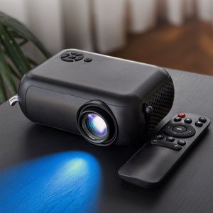 MikaMax Smart Mini Projector - Mini Beamer - Met ingebouwde Speaker - Verbindt met - WiFi - HDMI - SD kaart - Audio Jack