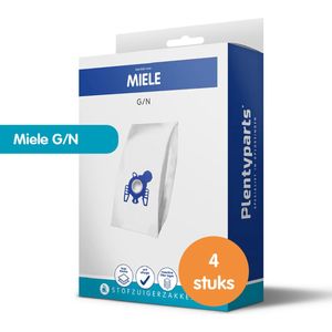 Plentyparts stofzuigerzakken - Geschikt voor Miele G/N - 4 stuks (Top Kwaliteit)