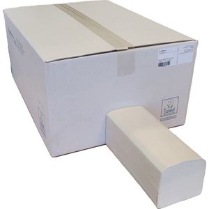 WillieJan Papieren handdoekjes Z-vouw A5DS – 2 laags Premium Cellulose – doos 20 x 160 stuks